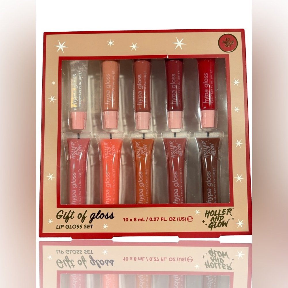Gift of Gloss Lip Set - Red, Pink, Orange Shades
